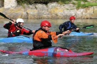 Kayak intensivo en grupo